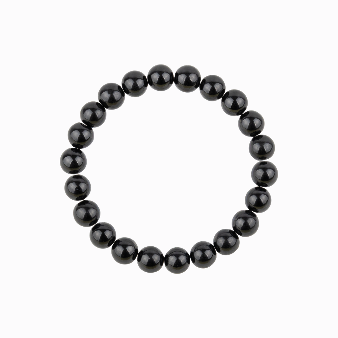 Bracelet en Onyx naturel - Qualité A (boules 8mm) - OFFERT À PARTIR DE 180€ DE COMMANDE
