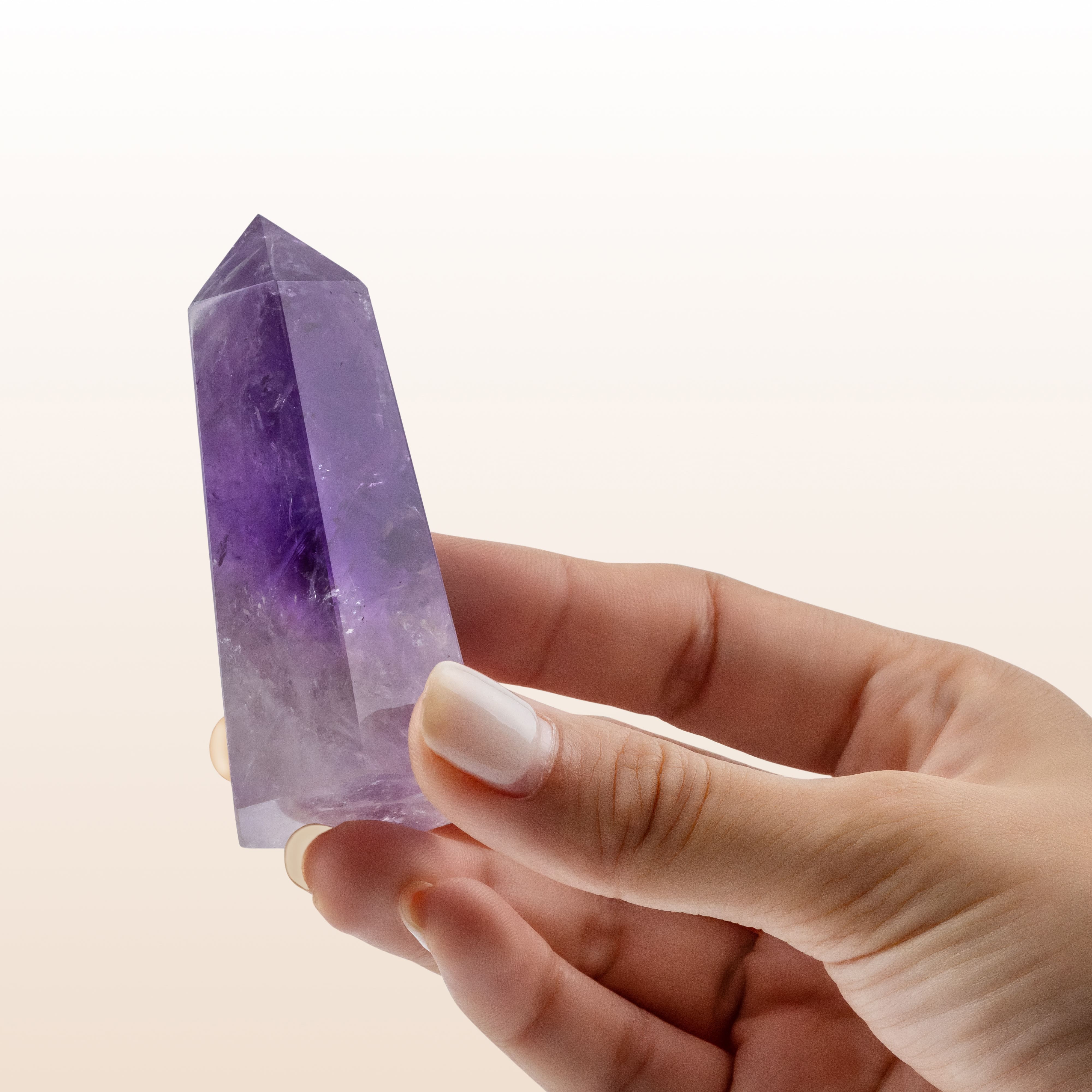 Tour en Améthyste naturelle (8x10cm)