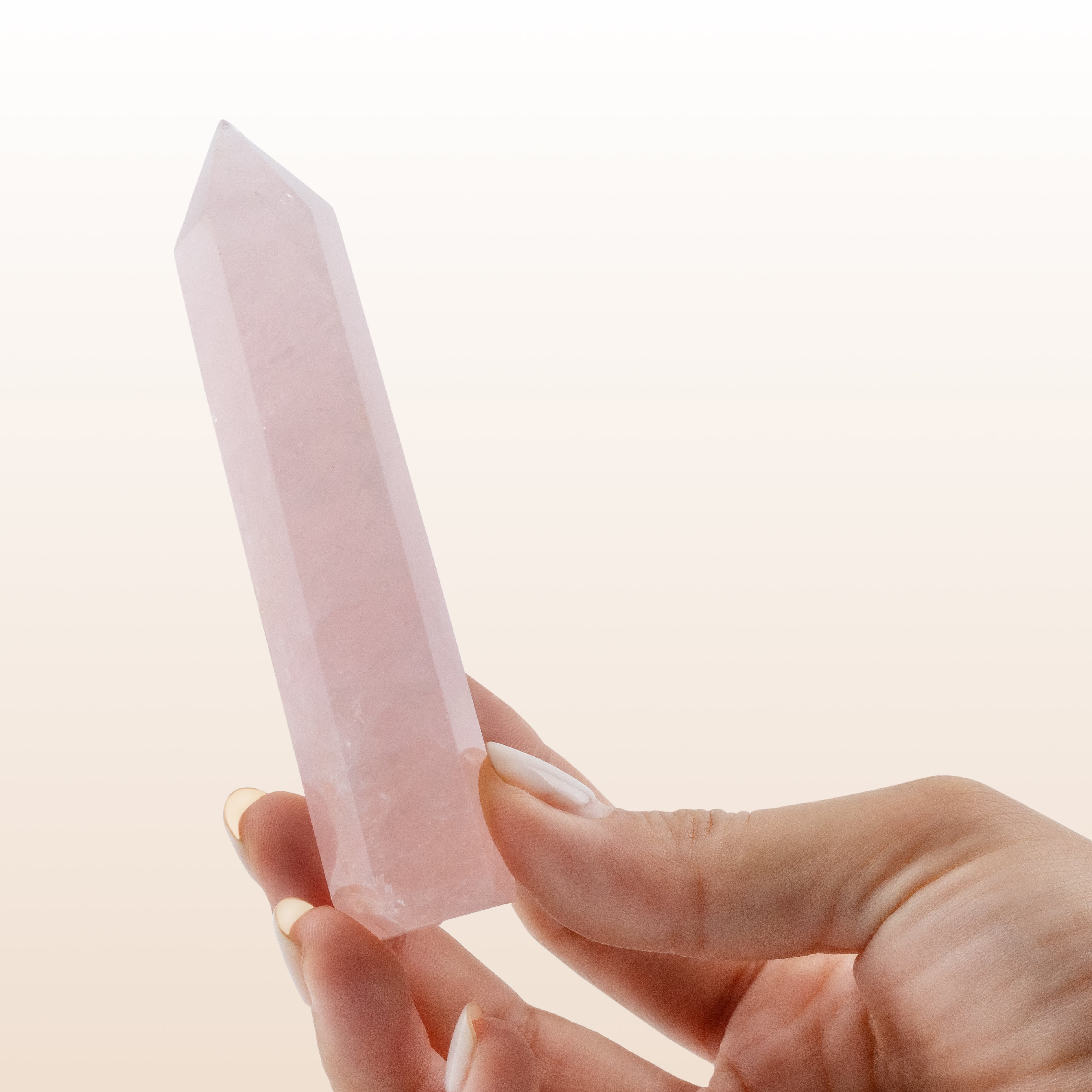 Tour en Quartz Rose naturel (8x10cm)