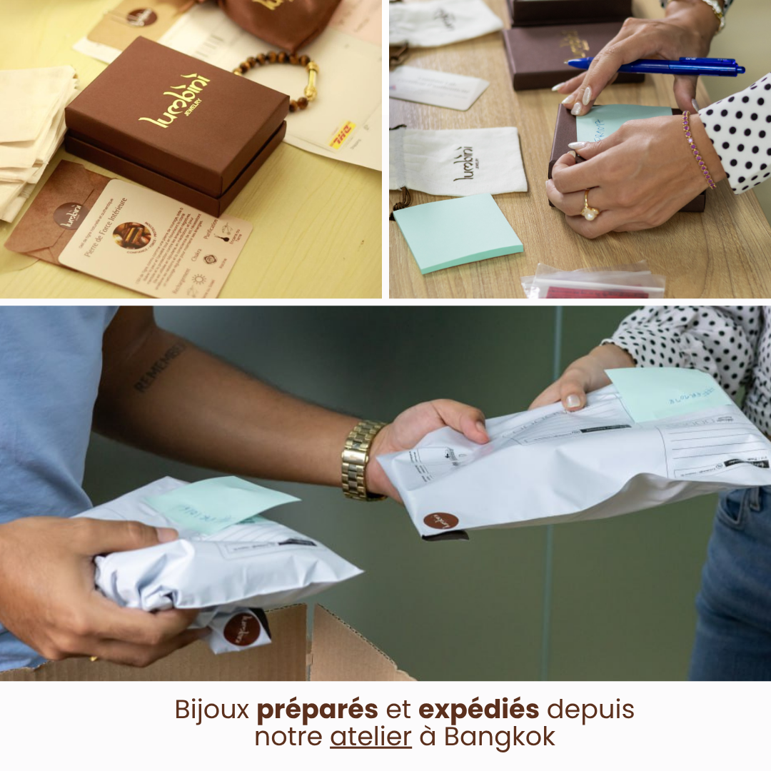 Bracelet en Lapis-Lazuli naturel - Qualité A (boules 8mm)