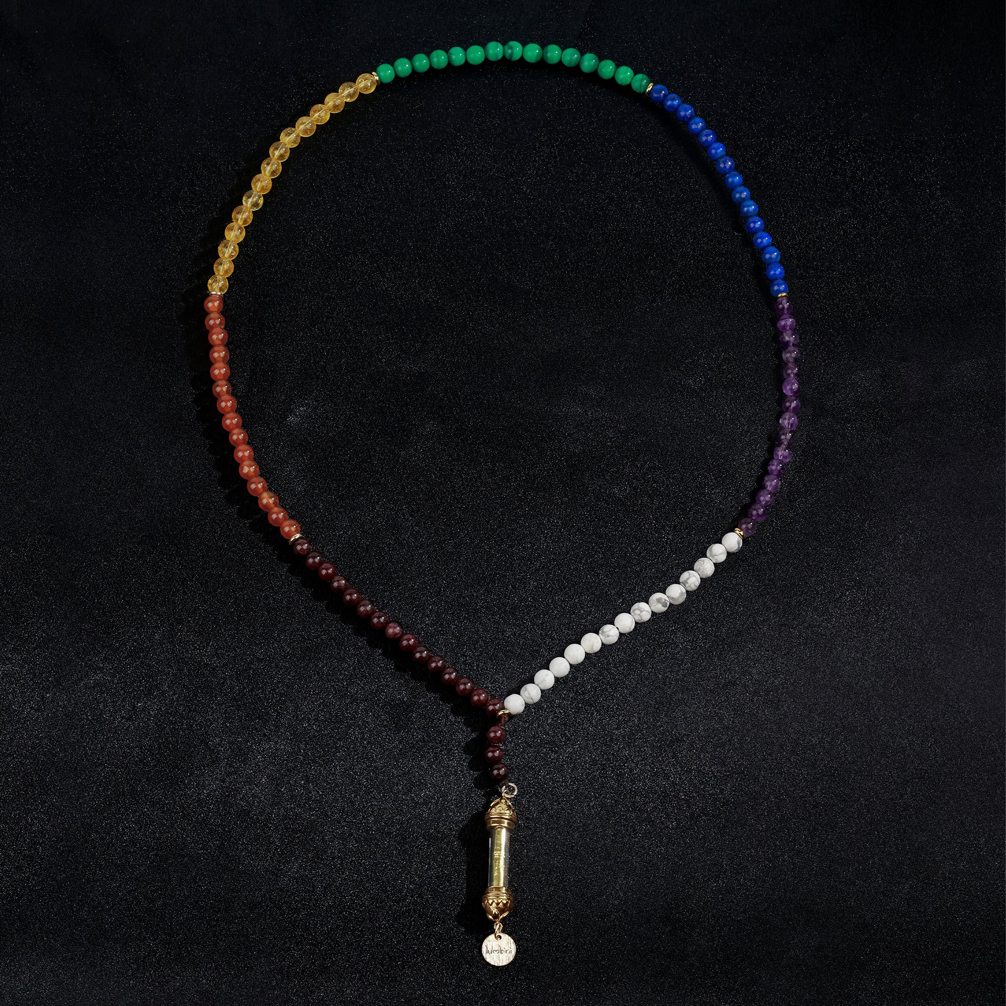 Mala 7 Chakras – Réalignement des centres énergétiques du corps