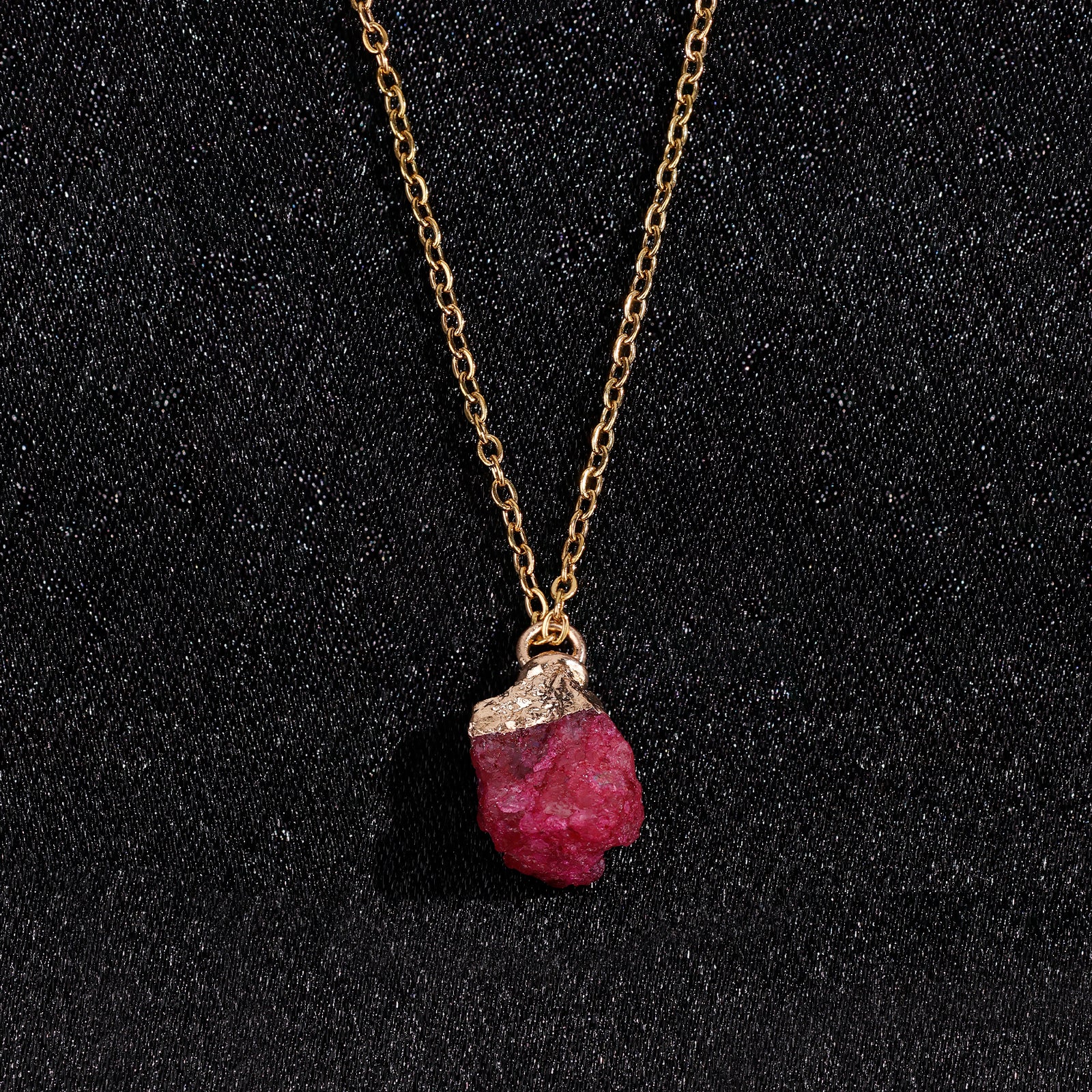 Collier en Rubis naturel - Offre de Juillet