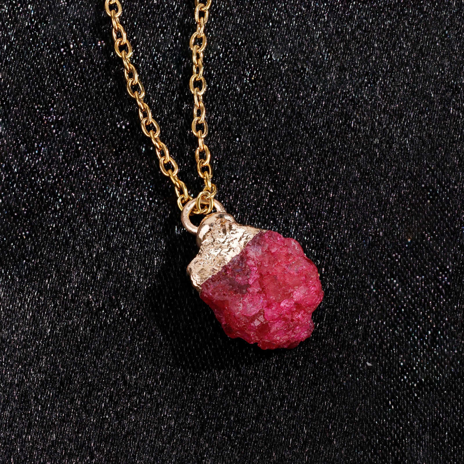 Collier en Rubis naturel - Offre de Juillet
